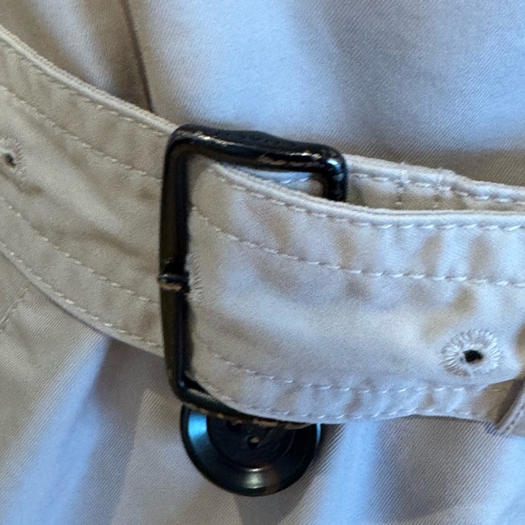 Coach original solid trench coat in the colour “bone” (beige/pink mix) - Picture 6 of 16